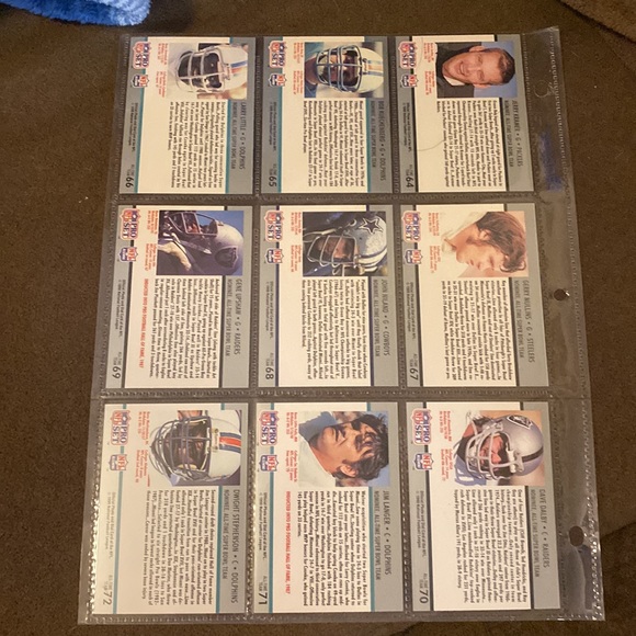 NFL Pro Set Super Bowl Supermen Sports trading card lot - Picture 2 of 2